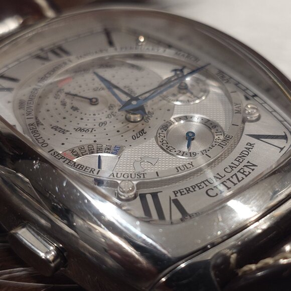 Citizen Campanola Perpetual Calendar Quartz 6702-T002153 Limited Edition c2000 - Picture 1 of 12